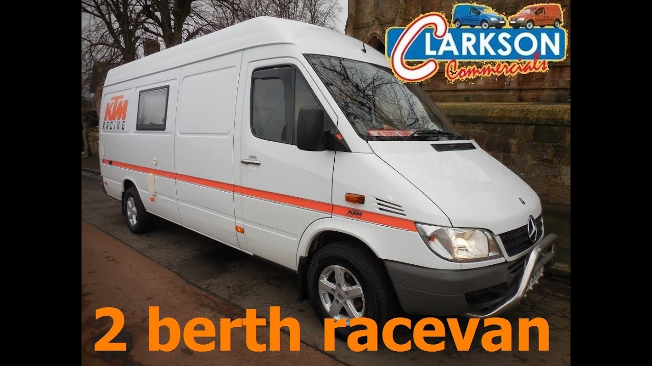 Clarkson Commercials Mercedes Sprinter Race Van For Sale