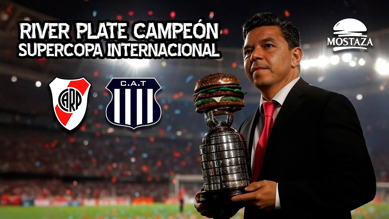 River Campe&oacute;n Supercopa Internacional