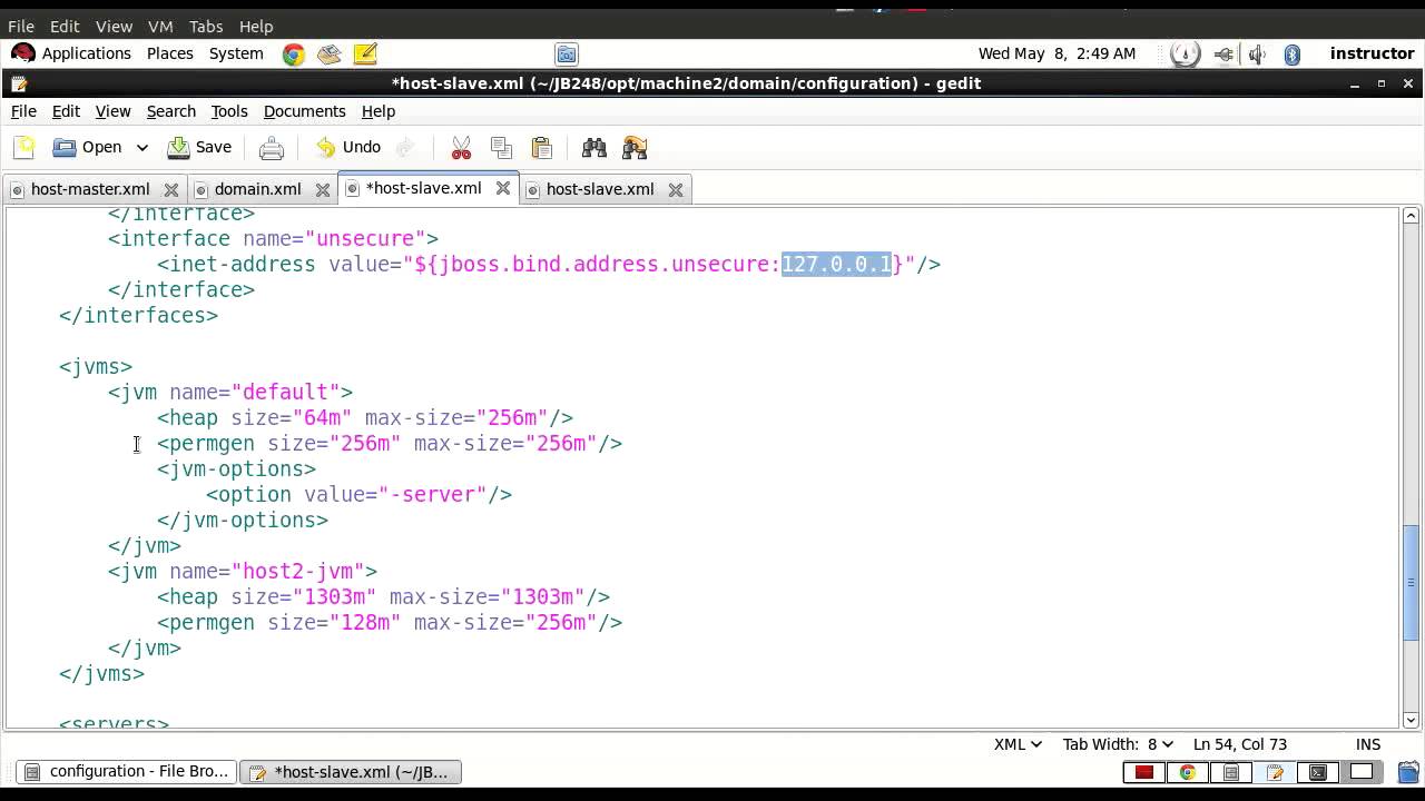 JBoss EAP - 14 Configure Host Controller