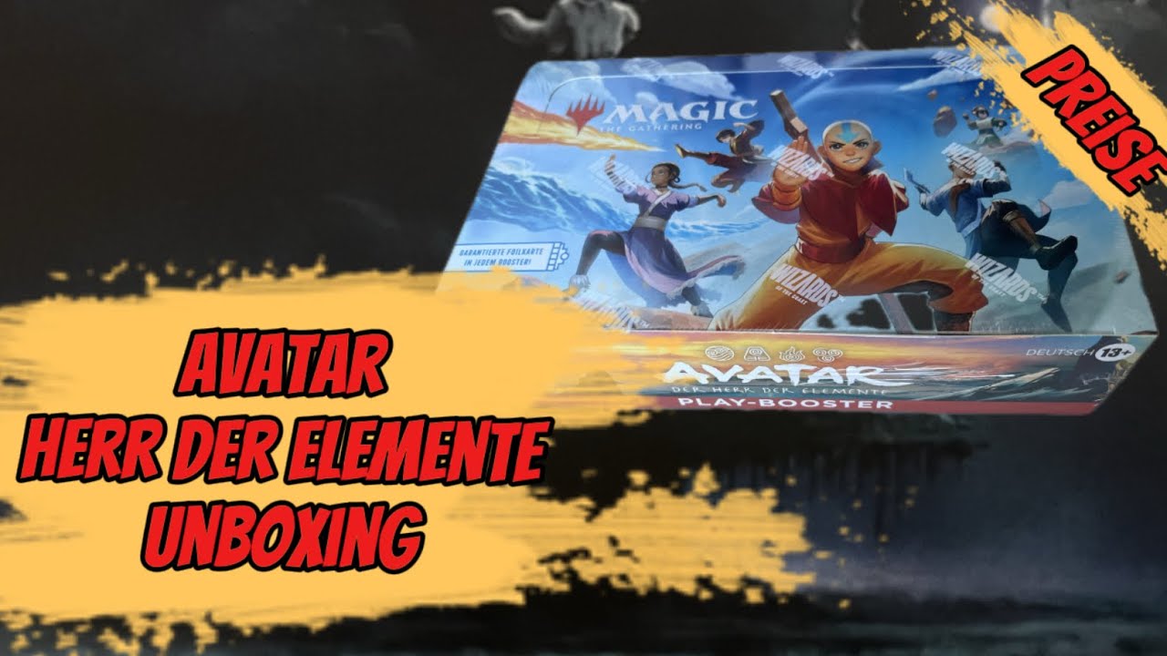 Sind MtG Avatar: Der Herr der Elemente Boxen es wirklich wert? Wir öffnen ein Play Booster Display 🔥