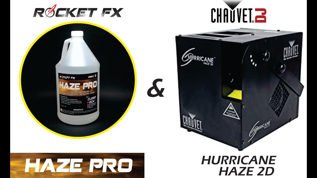 chauvet haze 2d & haze pro rocket fx
