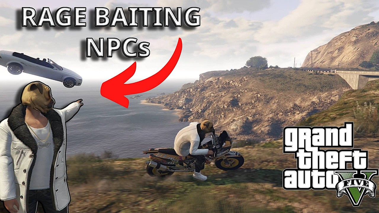 GTA 5: I RAGE-BAITED Almost Every NPC I Met