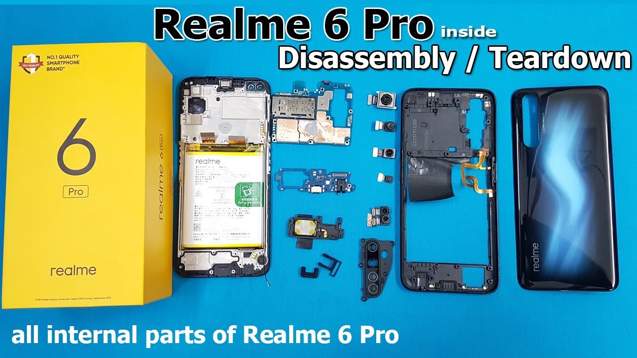 Realme 6 Pro Full Teardown || Realme 6 Pro Disassembly | How to open Realme 6 & 6 Pro
