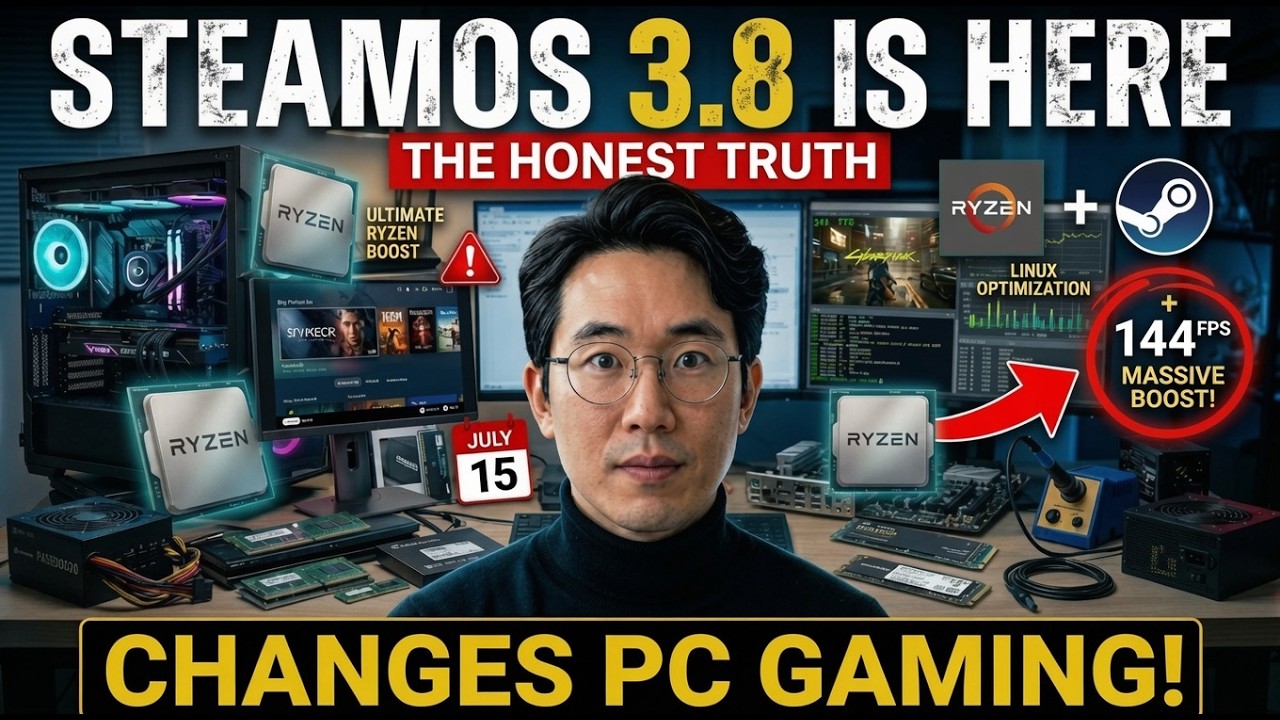 SteamOS 3.8 on Ryzen PC The HONEST Truth in 2026
