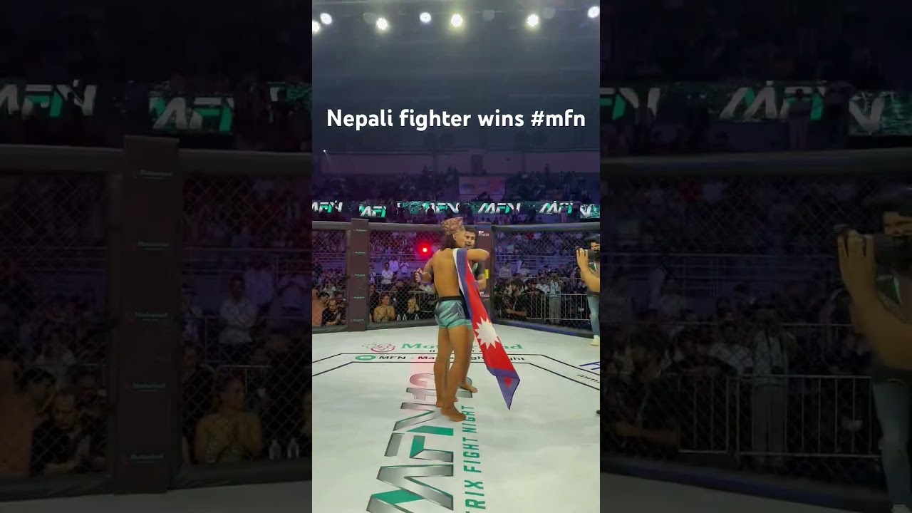 Representing Nepal. Win via submission round two #mfn #nepali ￼￼