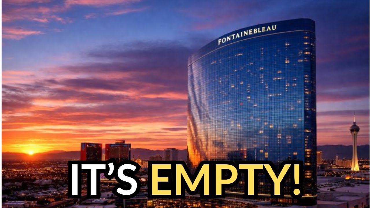 Las Vegas's $3.7B Fontainebleau DISASTER  - Empty Floors & Shocking Pricing Scandals