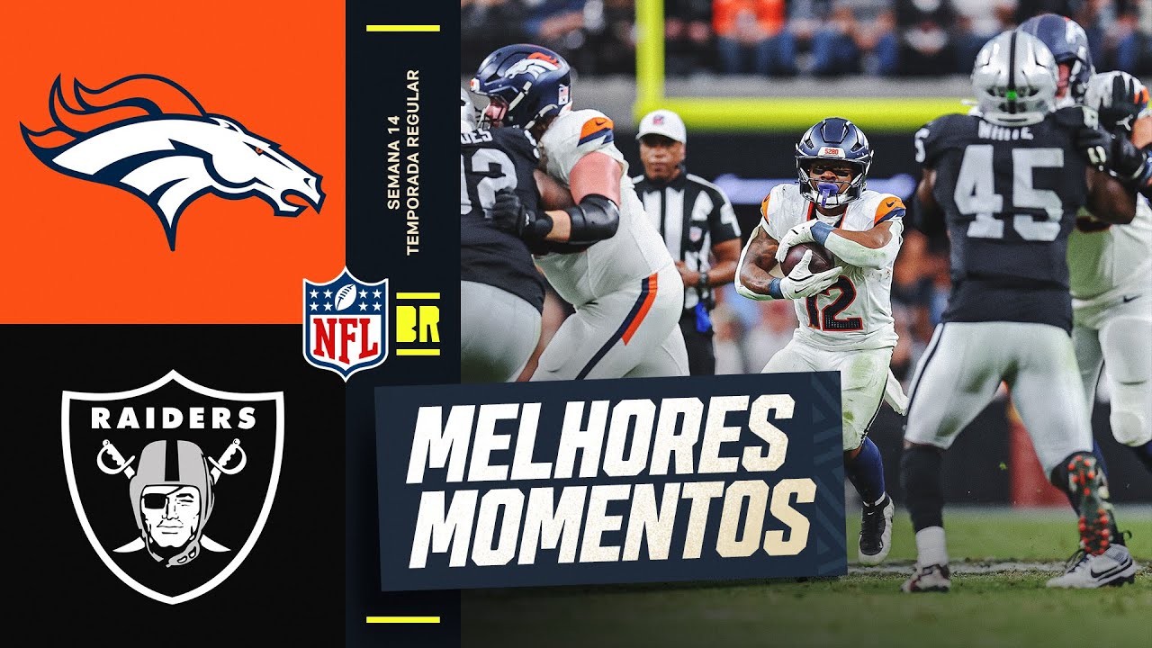 Denver Broncos vs Las Vegas Raiders | Melhores Momentos - Semana 14 | NFL 2025