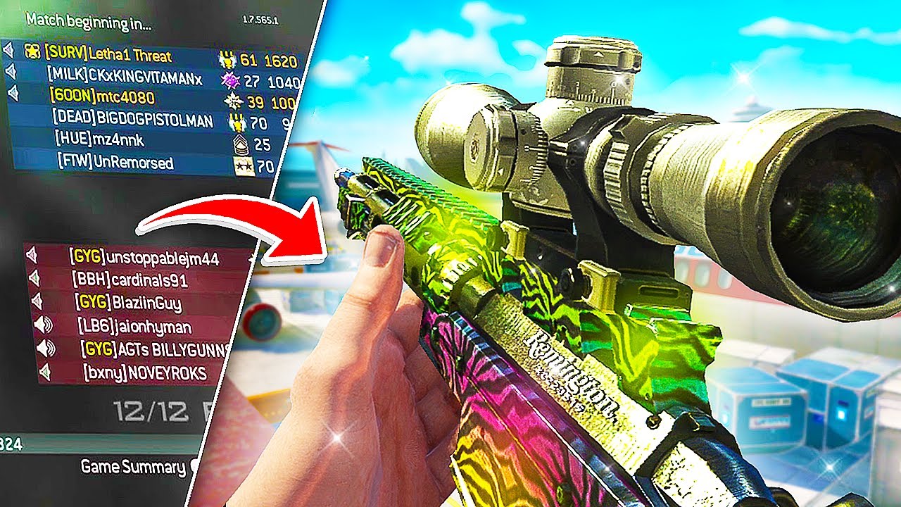 I Hosted a TRICKSHOT Lobby on MW3 in 2022..