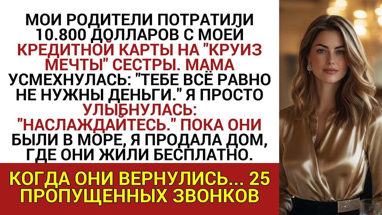 МОИ РОДИТЕЛИ ПОТРАТИЛИ 10.800 ДОЛЛАРОВ С МОЕЙ КРЕДИТНОЙ КАРТЫ НА 