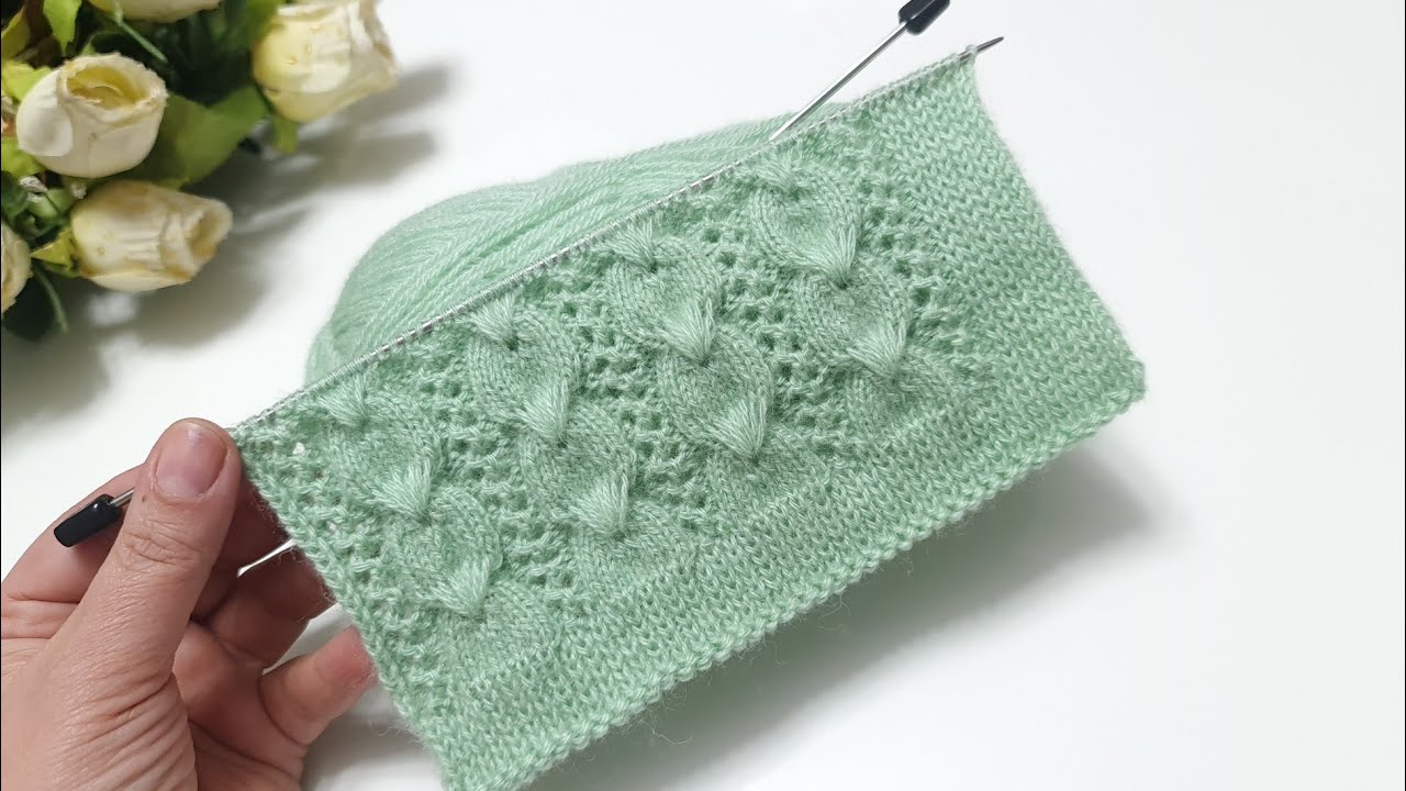 Gösterişli ve kolay yelek hırka örgü modeli /knitting pattern
