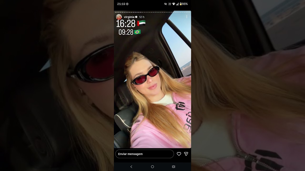 Olha oque Virgínia foi fazer em Dubai 😱 #virginia #influencer #virginiafonseca #viralvideo 