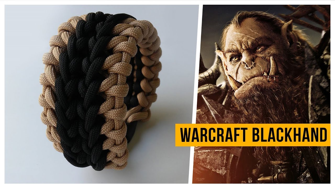 Браслет из паракорда Warcraft Blackhand