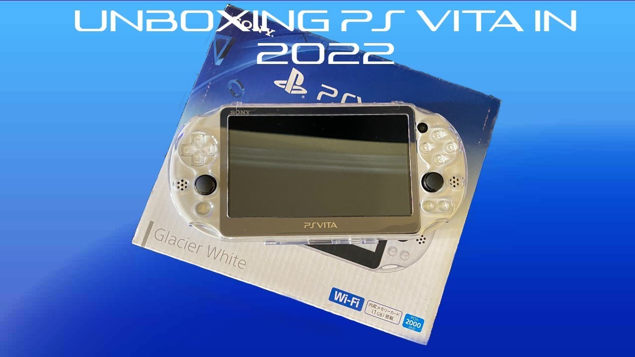 РАСПАКОВКА PS VITA В 2022 ГОДУ
