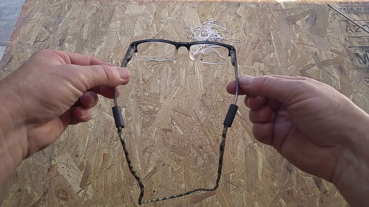 DIY Eyeglasses or Sunglasses Keepers