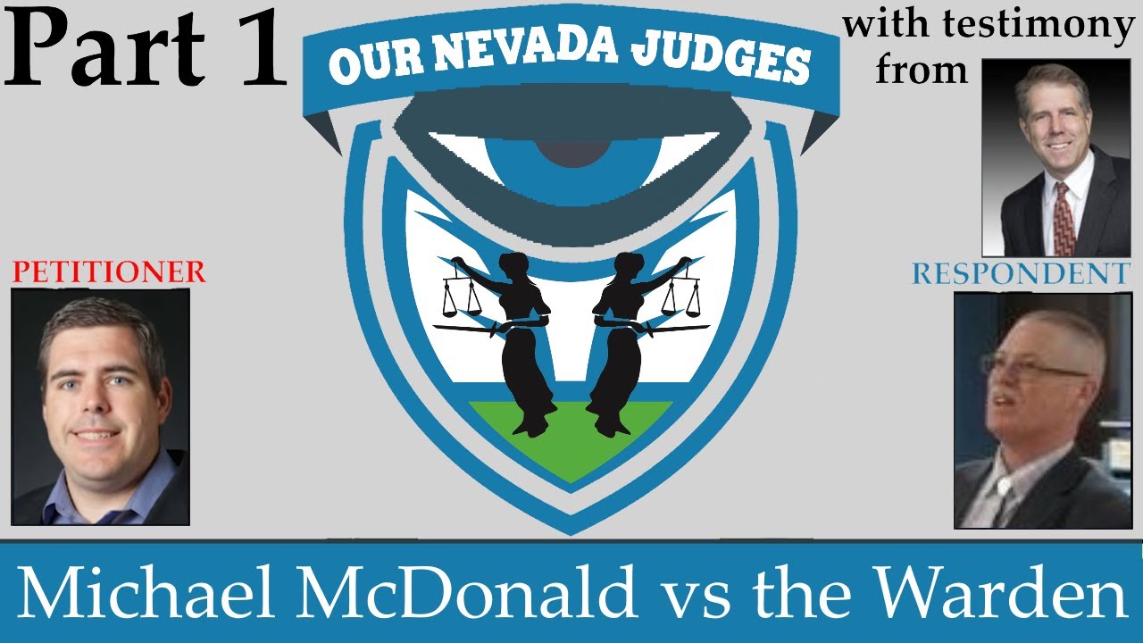 Michael McDonald vs The Warden, Part 1, January 20, 2023