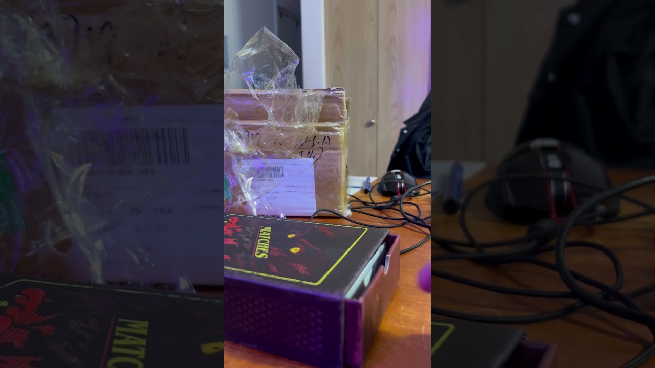 Matches box magnets - video #2