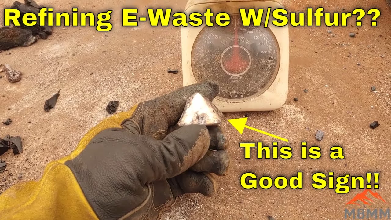 Refining Computer Scrap Using Sulfur???