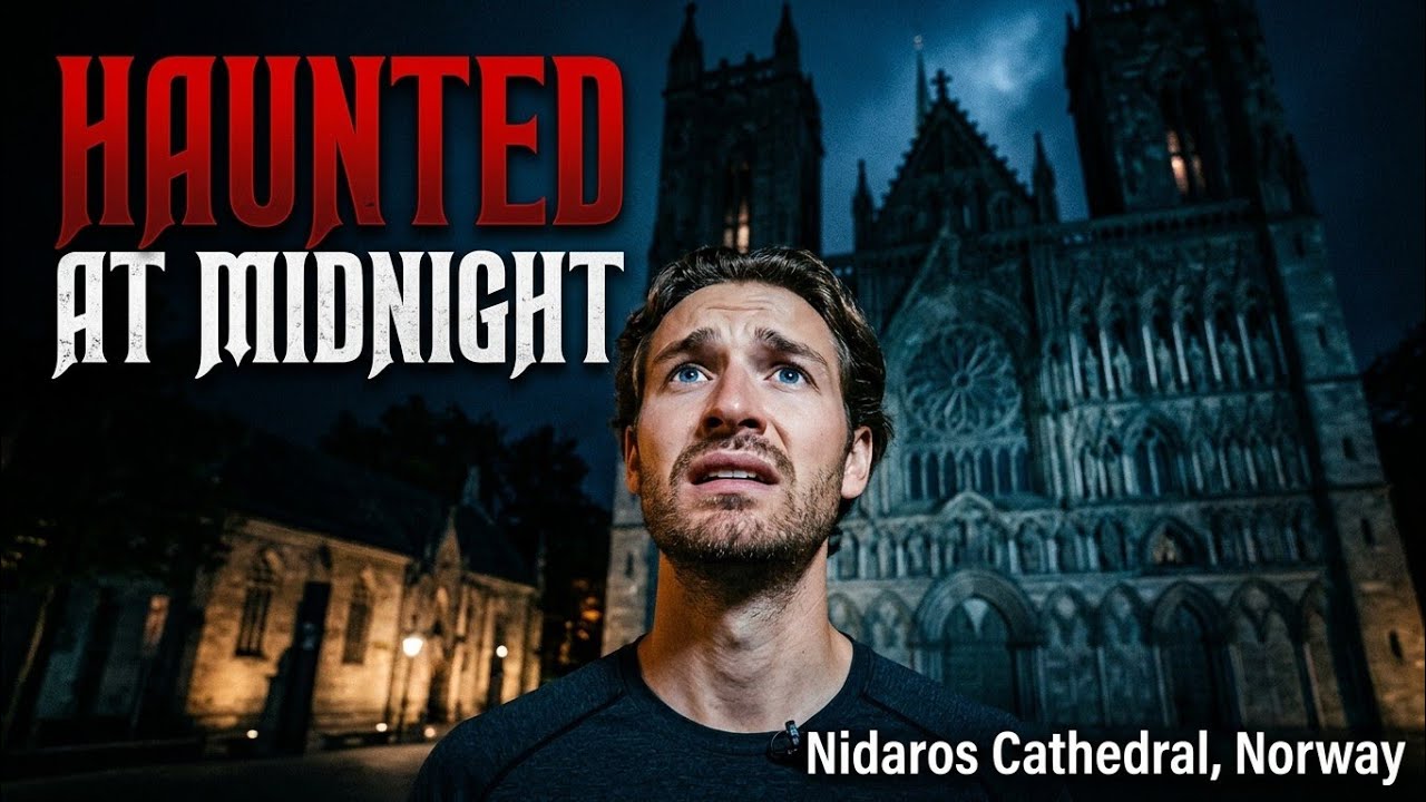 Midnight Exploration at Nidaros Cathedral | Norway&rsquo;s Haunted Gothic Landmark 🌙👻