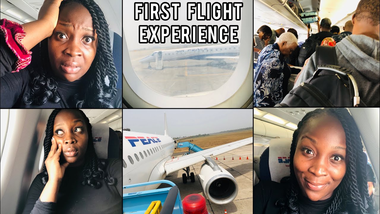 MY CRAZY FIRST FLIGHT EXPERIENCE IN NIGERIA 🇳🇬