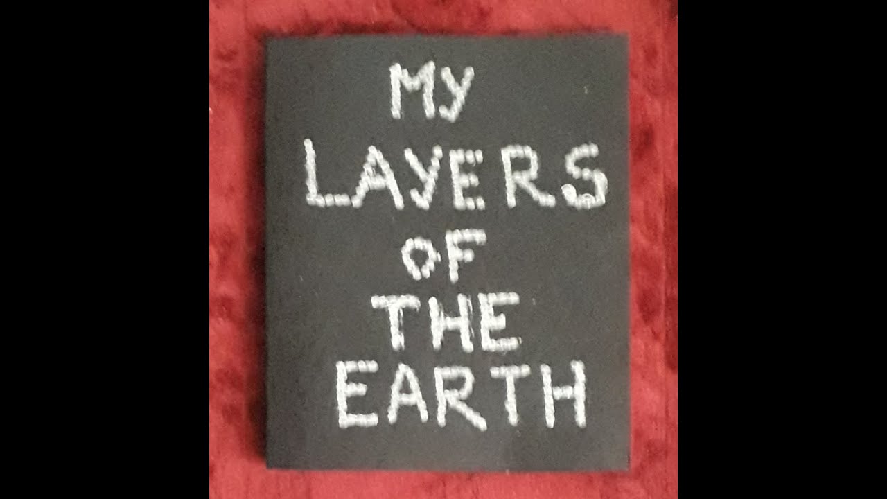 How to make your own Montessori layers of the earth felt mat