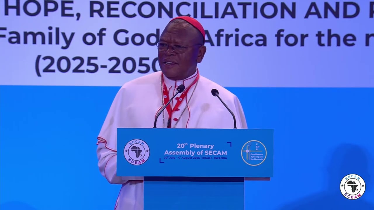 LE DISCOUR  DU CARDINAL Frudolin AMBONGO BESUNGU