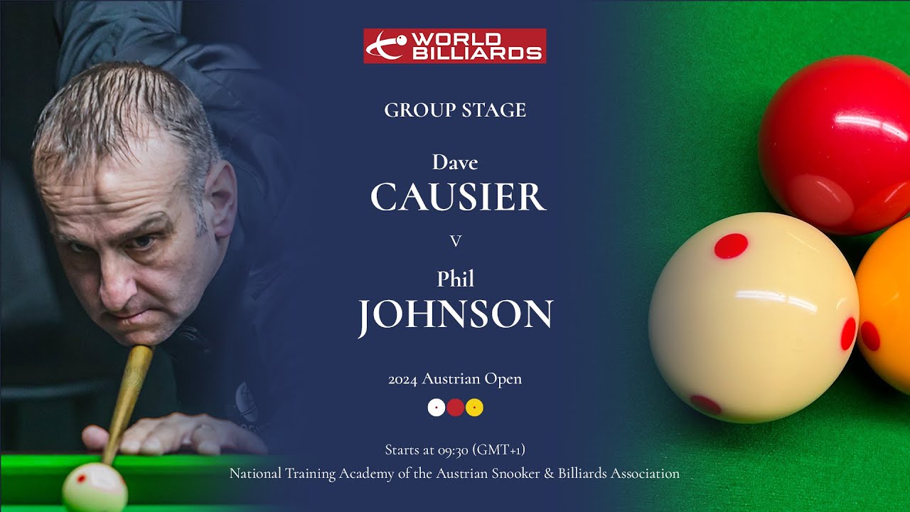 Dave Causier vs Phil Johnson | 2024 Austrian Open | Group Stages
