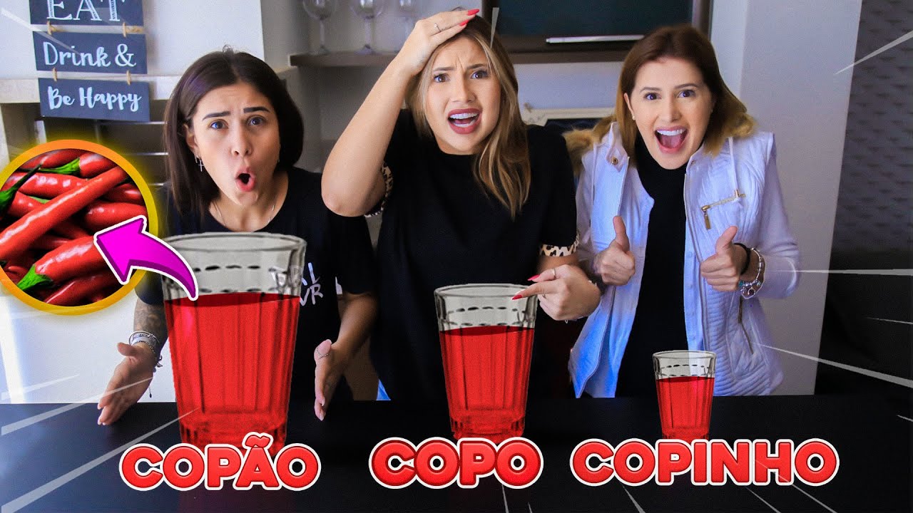 COPO, COPINHO OU COPÃO!!!