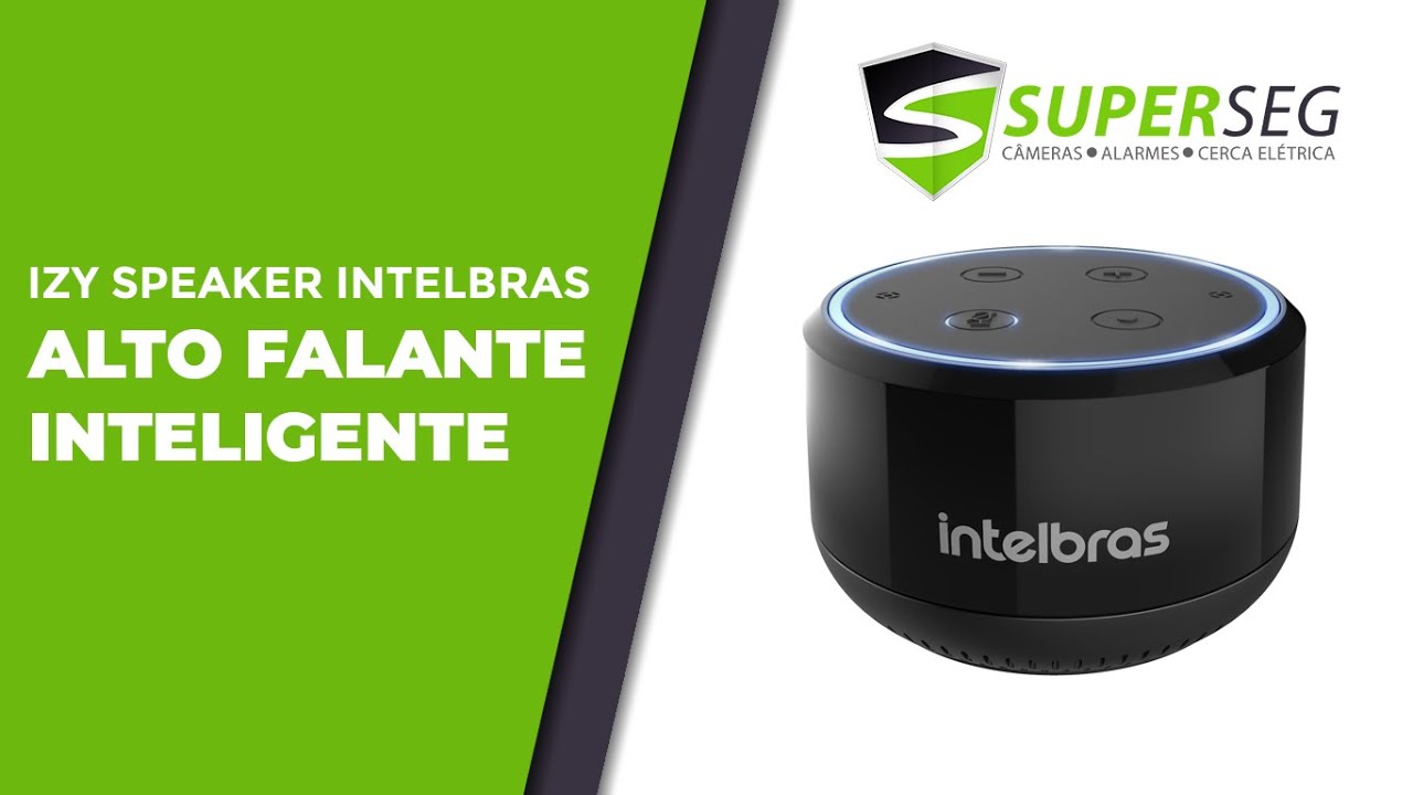 Conhecendo Izy Speak Mini Alto Falante Inteligente Alexa - SUPERSEG JUNDIA&Iacute;