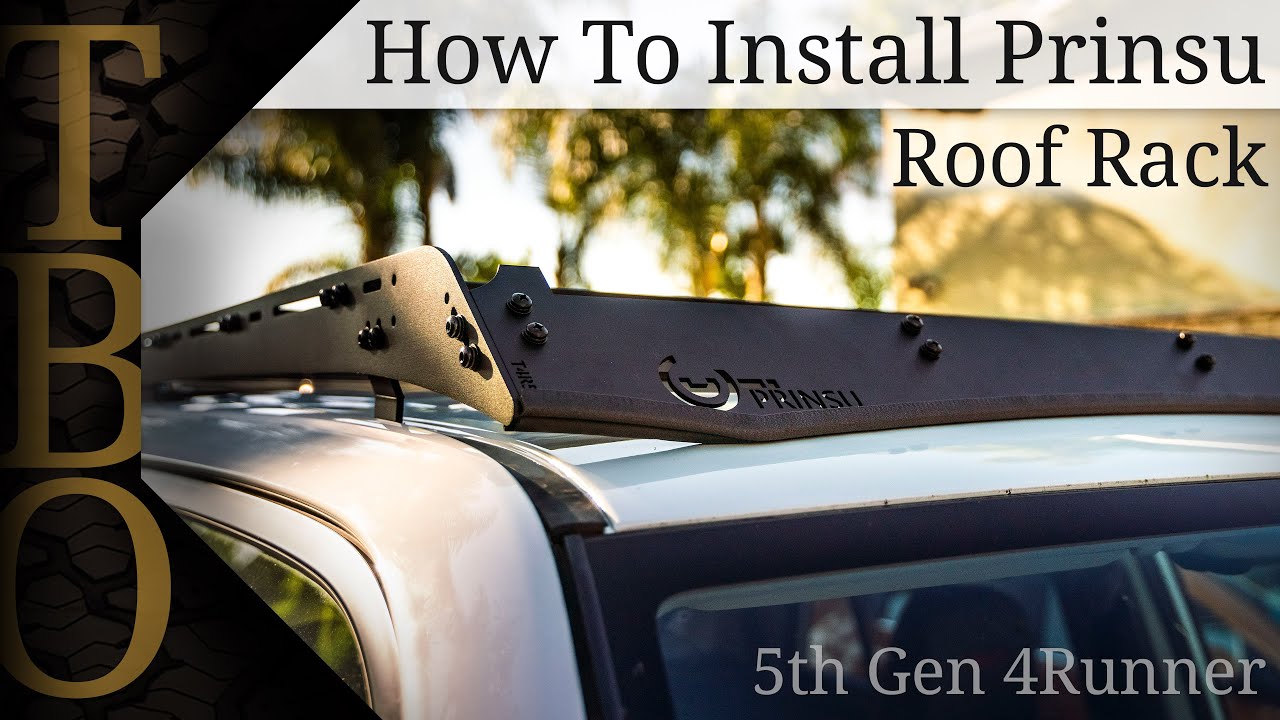 How to Install Prinsu Roof Rack on 5th Gen 4Runner