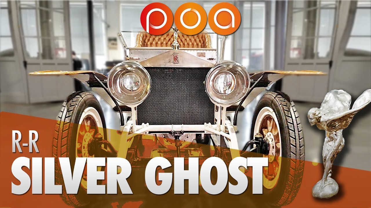 ROLLS ROYCE SILVER GHOST 🇬🇧: le fantôme d'argent