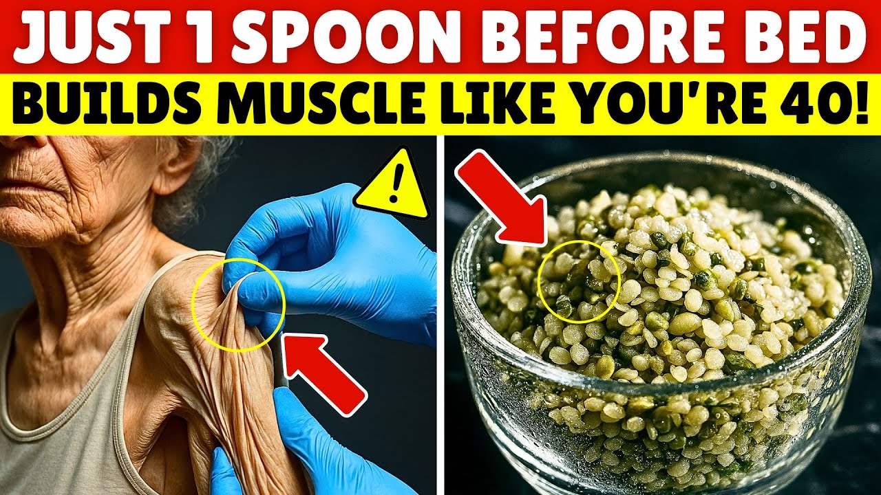 Build Muscle After 70: THIS SEED PROTEIN Works Better Than Eggs! | Senior Health Tips