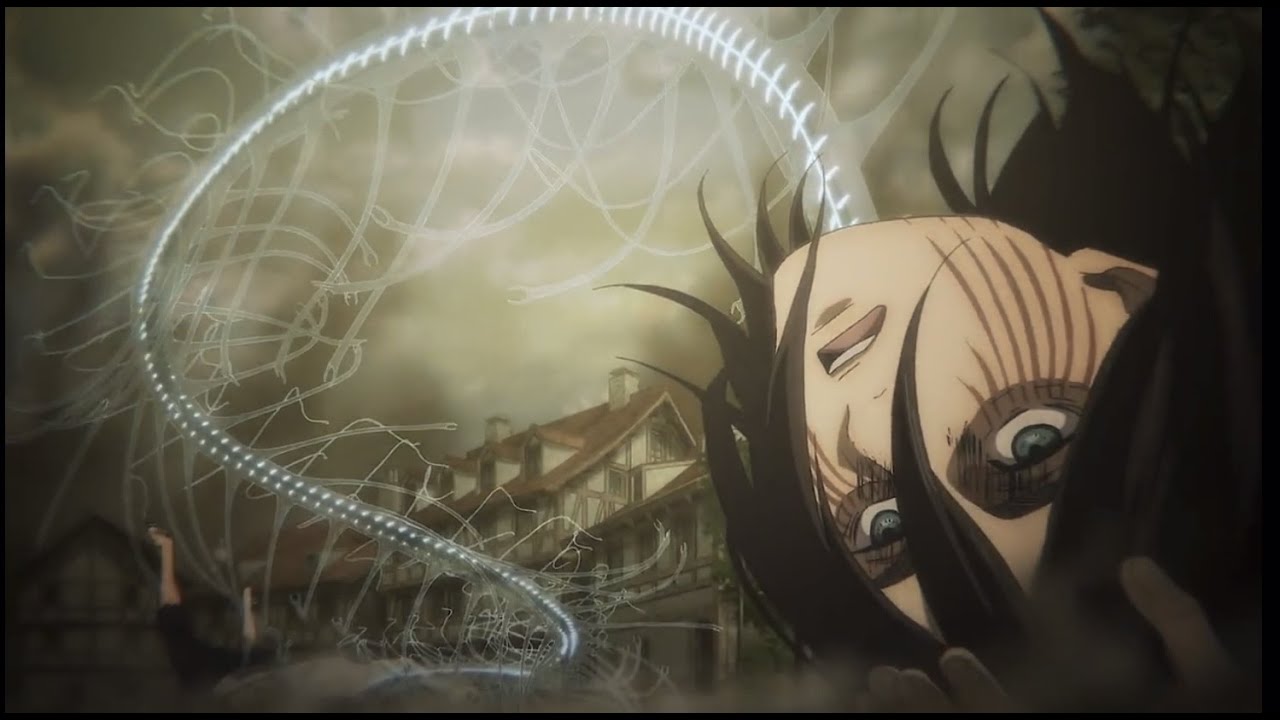 Eren Epic Founding Titan Transformation - Attack On Titan Episode 80 (OST Changed) - Vogel Im Kafig