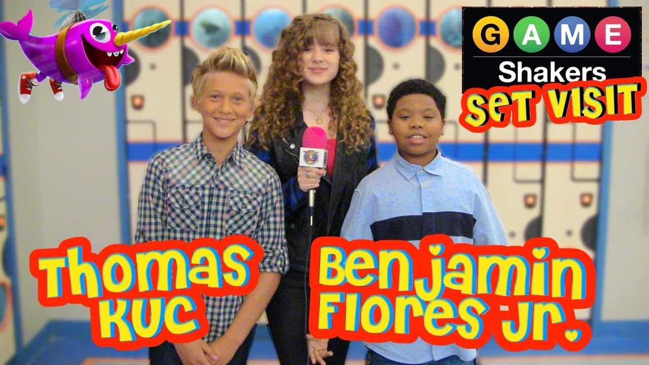 Game Shakers On-Set Visit with THOMAS KUC & BENJAMIN FLORES, JR. (LIL P-NUT)!
