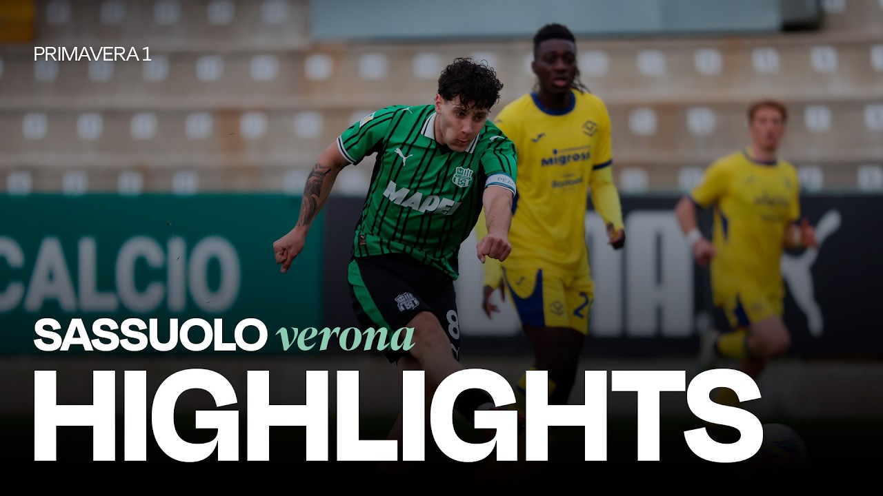 Primavera 1 | Sassuolo-Hellas Verona 7-0 | Highlights