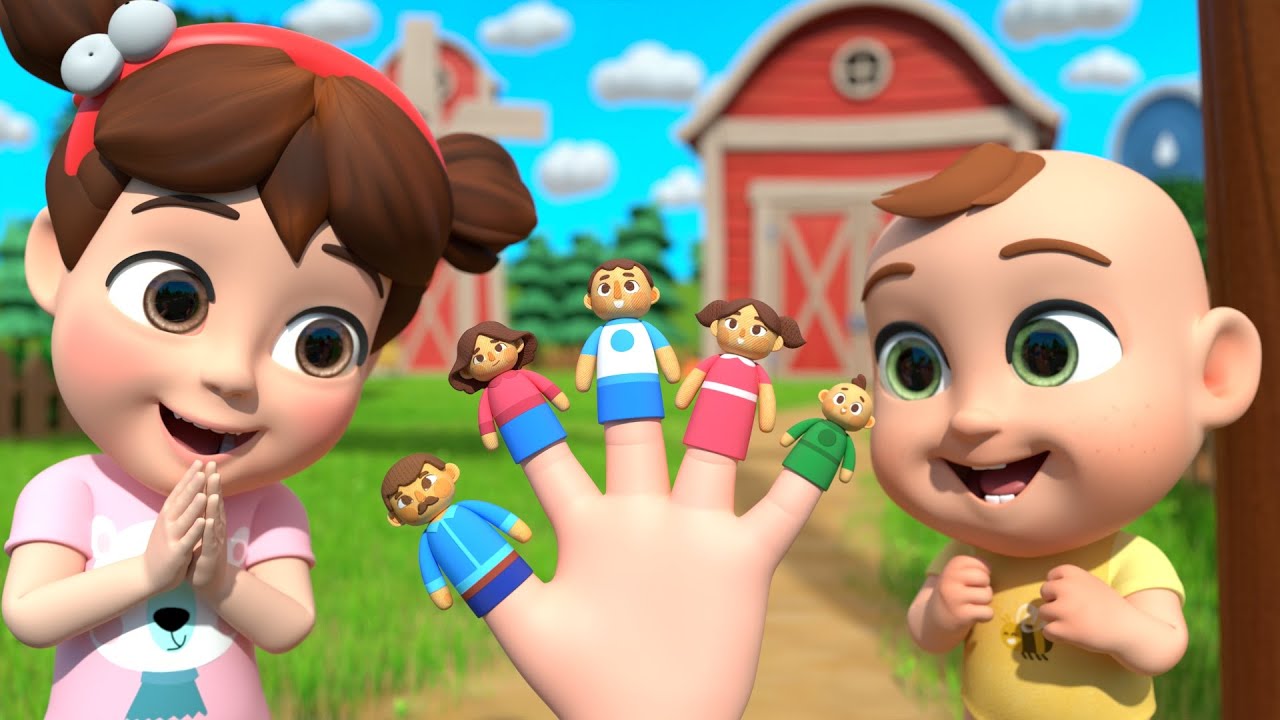 Five Finger Friends Sing Along | Lalafun Nursery Rhymes & Kids Songs