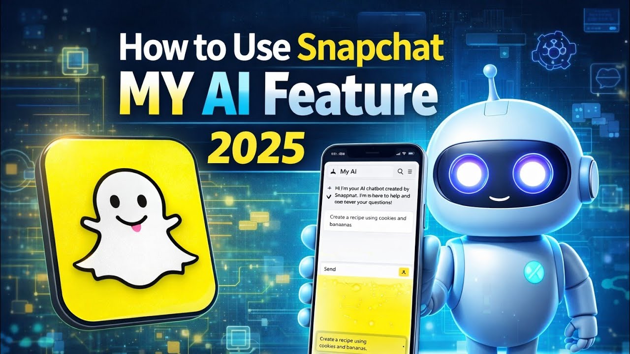 How you can use my ai feature on snapchat | talking to my ai on snapchat