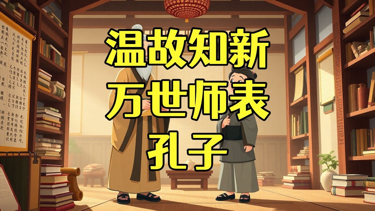 温故知新 万世师表 孔子