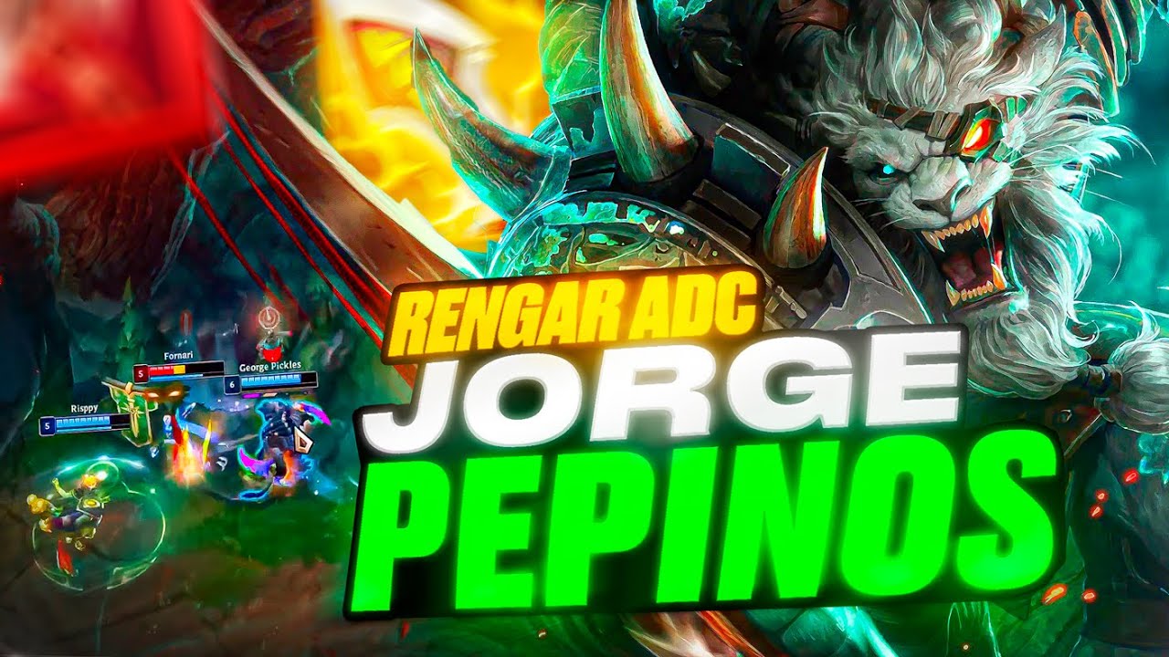 💀 OTP RENGAR ADC LLEGO A CHALLENGER? WTF!!! QUE LO JUEGUE DICE?