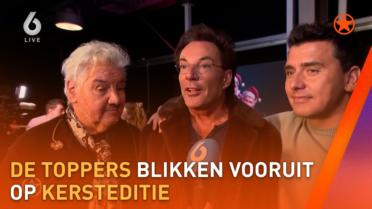 LACHEN, GIEREN en BRULLEN met de KERSTEDITIE van DE TOPPERS 🪩 | SHOWNIEUWS