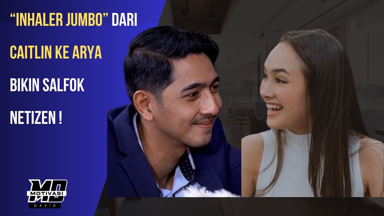 Viral! Caitlin Halderman Berikan Balsem Jumbo ke Arya Saloka, Reaksi Netizen Langsung Heboh!