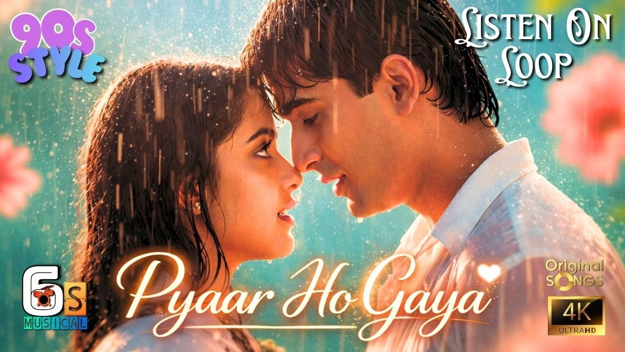 Pyaar Ho Gaya 💕 | 90s Bollywood Romantic Duet | Monsoon Love Song | Full Audio