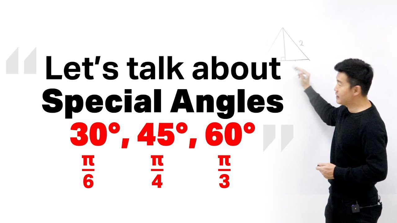 Let's Talk About Special Angles | O-Level Additional Math, A-Level H2 Math