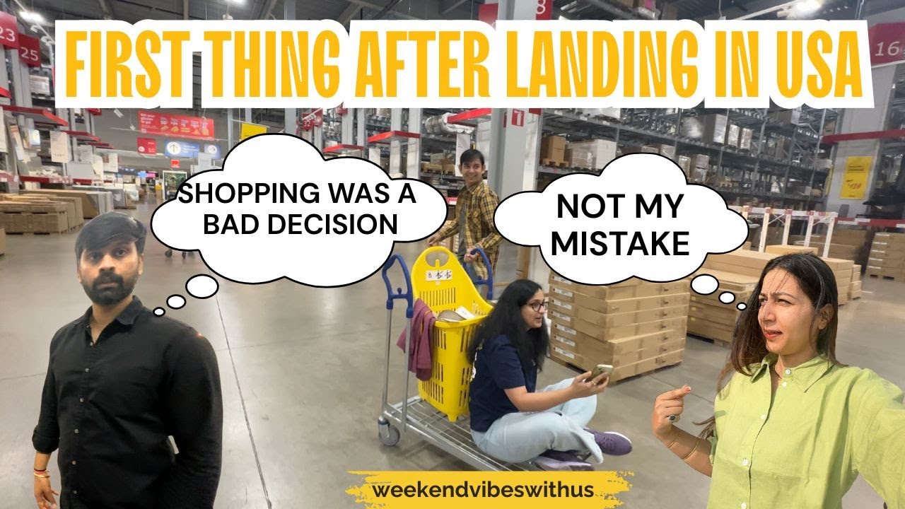 FIRST WEEKEND and this is where we went | IKEA | BALAJI temple | Best Chicago style pizza at PAISANS