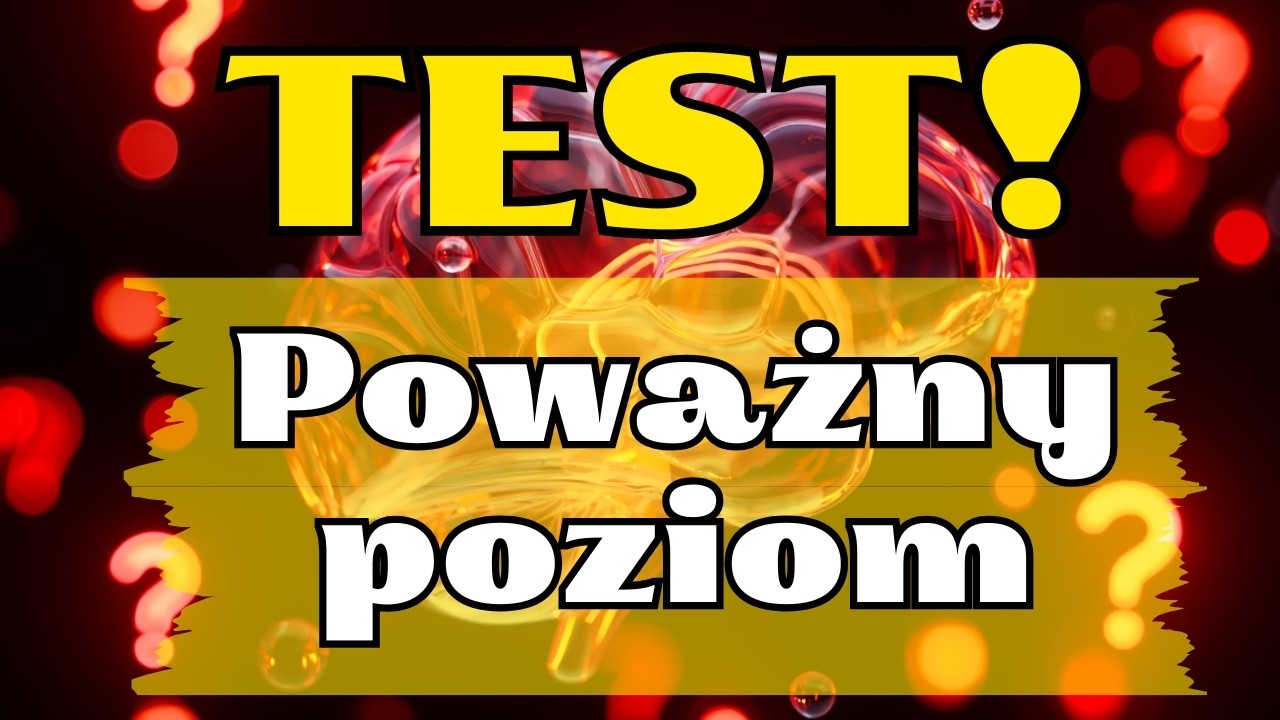 POWAŻNY TEST INTELIGENCJI: 30 PYTAŃ, KTÓRE TRZEBA PRZEJŚĆ UWAŻNIE