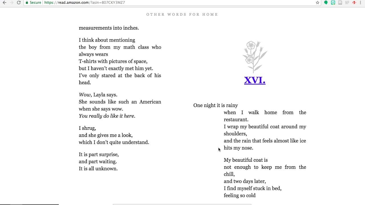 Partnership Summer Reading Series – Other Words for Home, Part 3-F (Week of 7/13/2020)