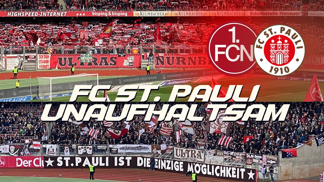 ST. PAULI UNAUFHALTSAM! LIGA 1 RUFT GANZ LAUT!/ St. Pauli vs. Nürnberg / FANPRIMUS STADIONVLOG