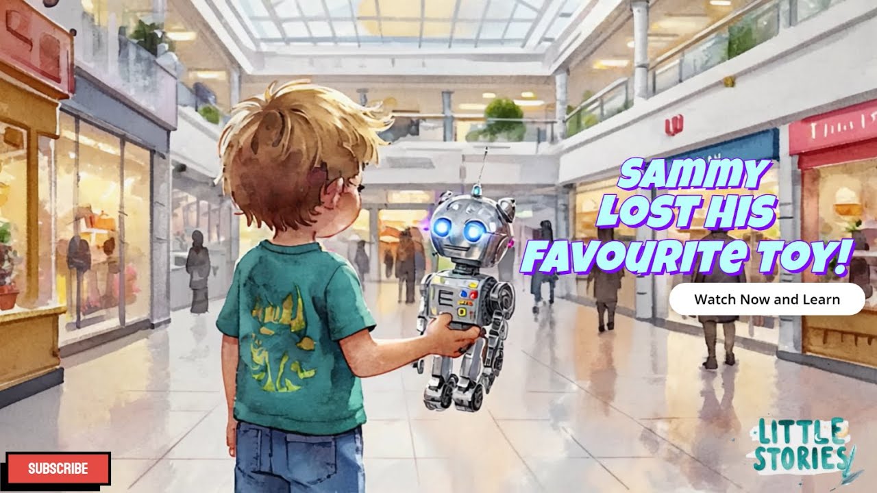 Sammy Lost His Favourite Toy! - Little Stories - Moral Audio Stories for Kids