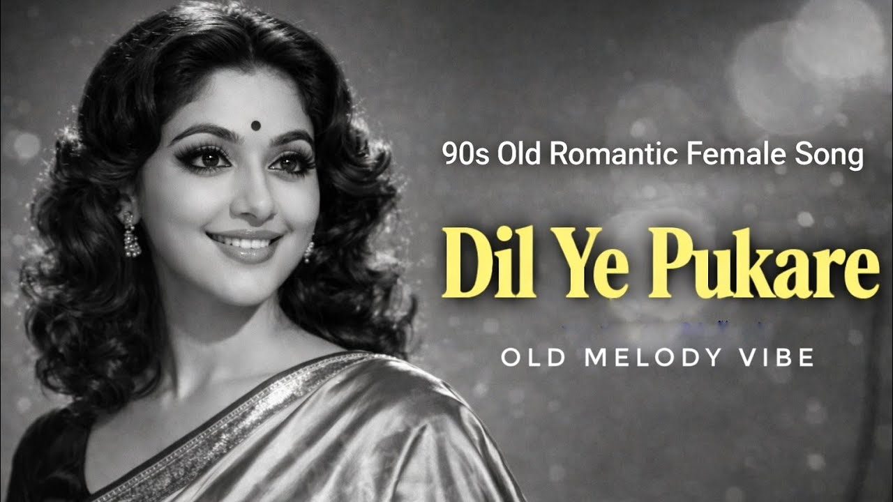 Dil Ye Pukare | Old Hindi Romantic Song | Heart Touching Vibe Love Song