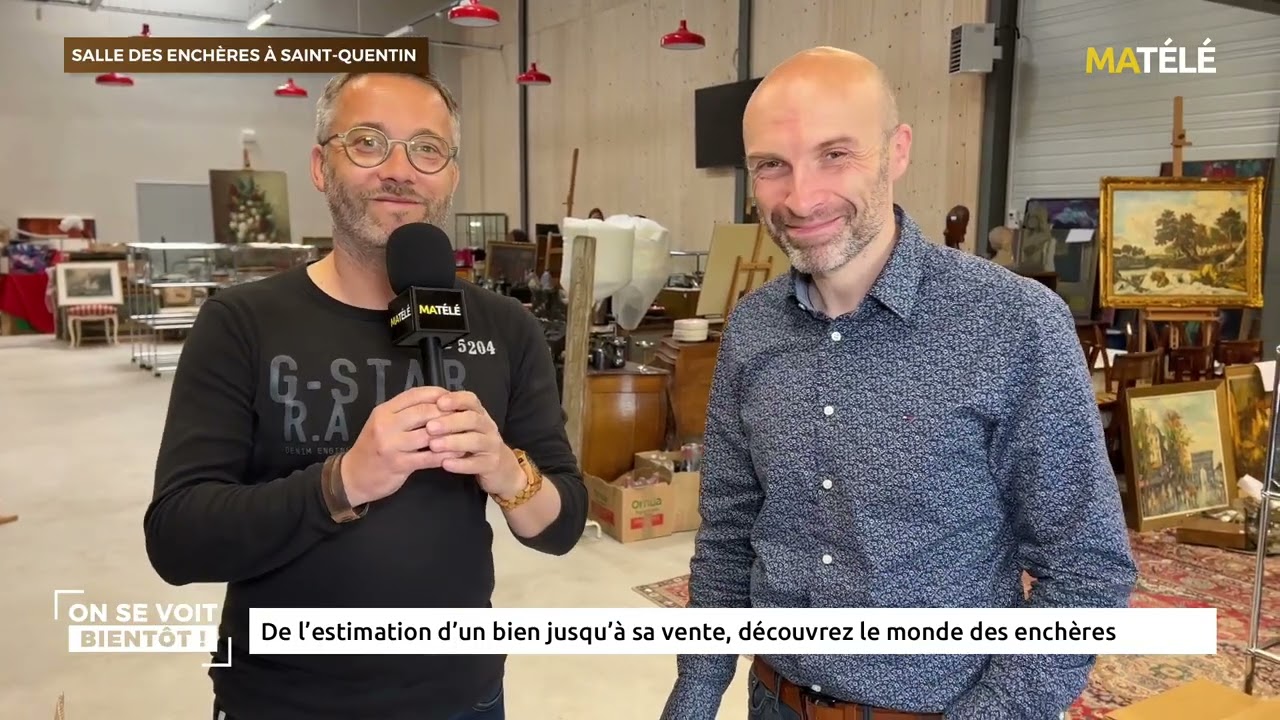 La salle des enchères de Saint-Quentin nous livre ses secrets - 31/05/2023