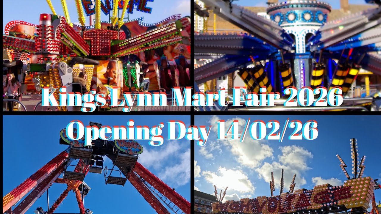 King's Lynn Mart Fair Opening Day 14/02/26.